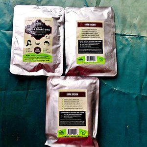 New Dark Brown Henna Hair & Beard Dye | 100% Natural 3.5 oz 100 grams
